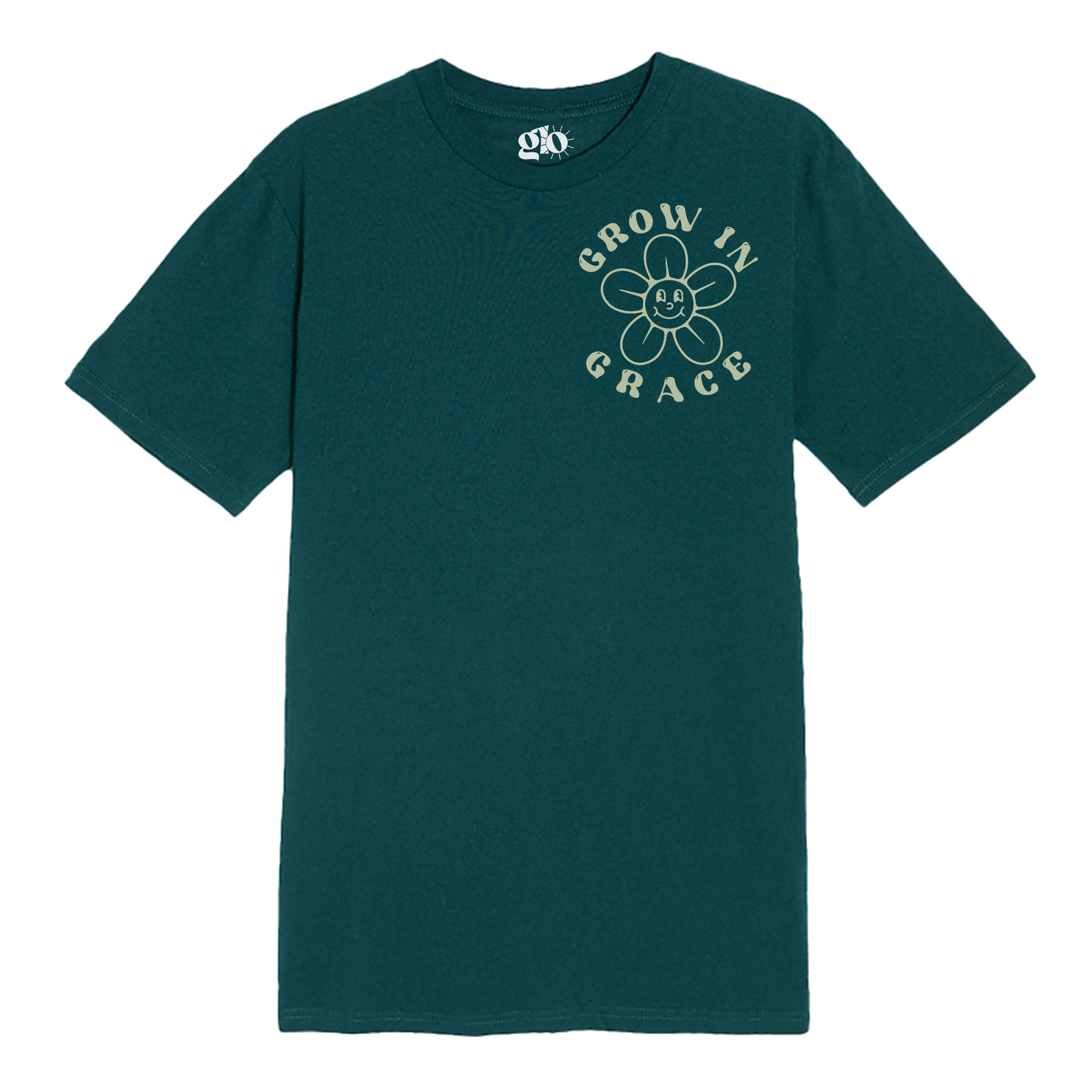 Grow In Grace Tee - Sports Green | GLO